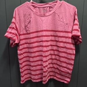 Pink Striped T-Shirt